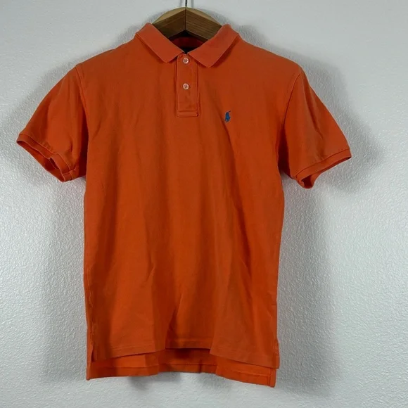 Polo by Ralph Lauren Bright Orange Polo Shirt - Picture 1 of 7